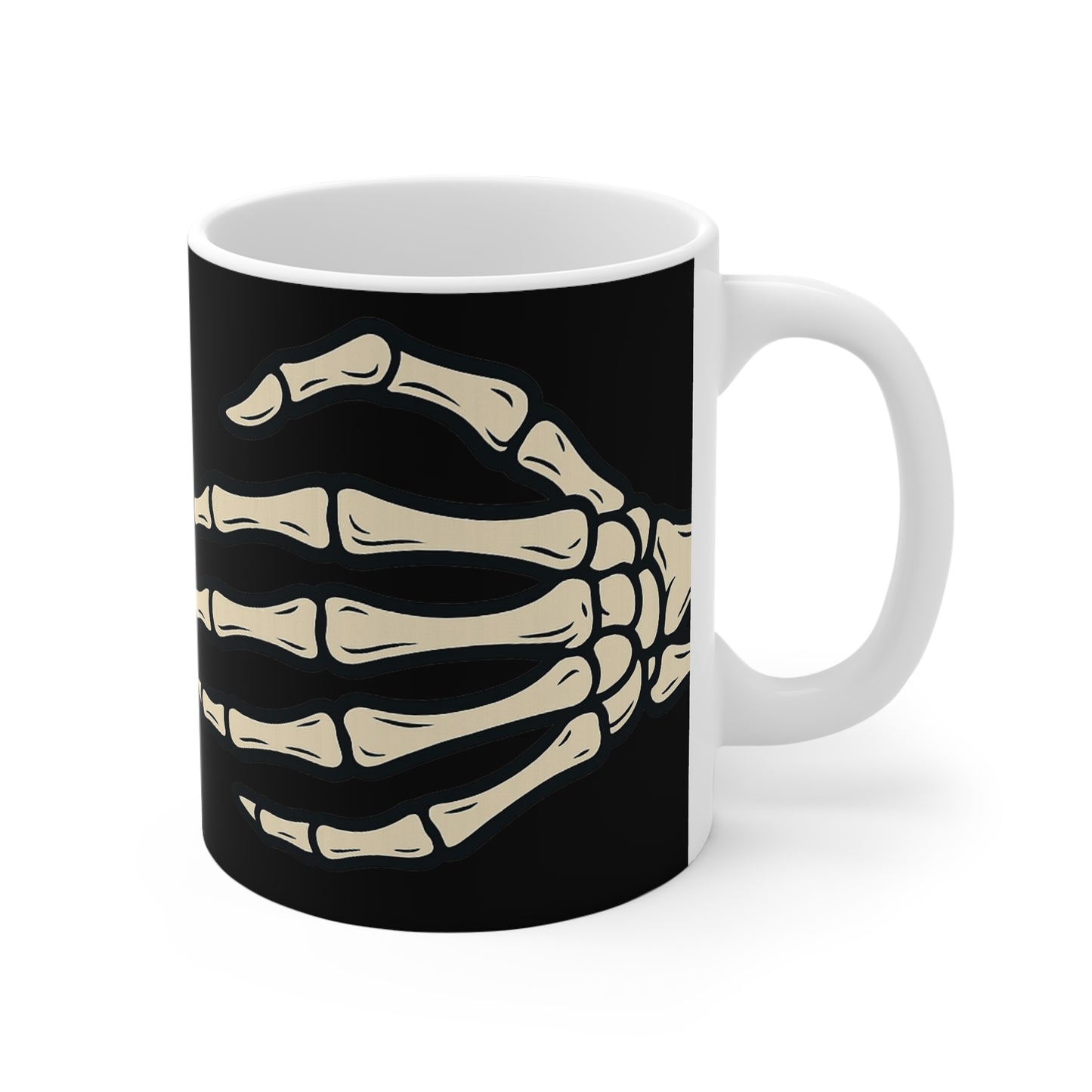 Skeleton Hands Coffee Mug