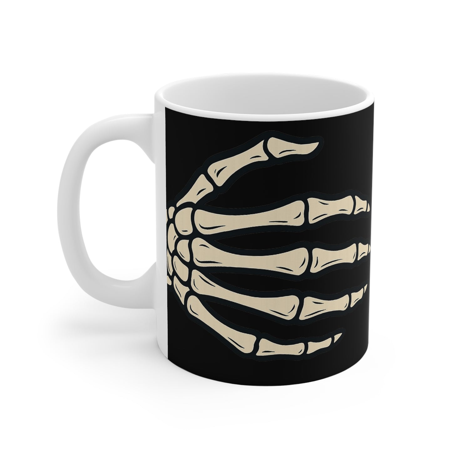 Skeleton Hands Coffee Mug
