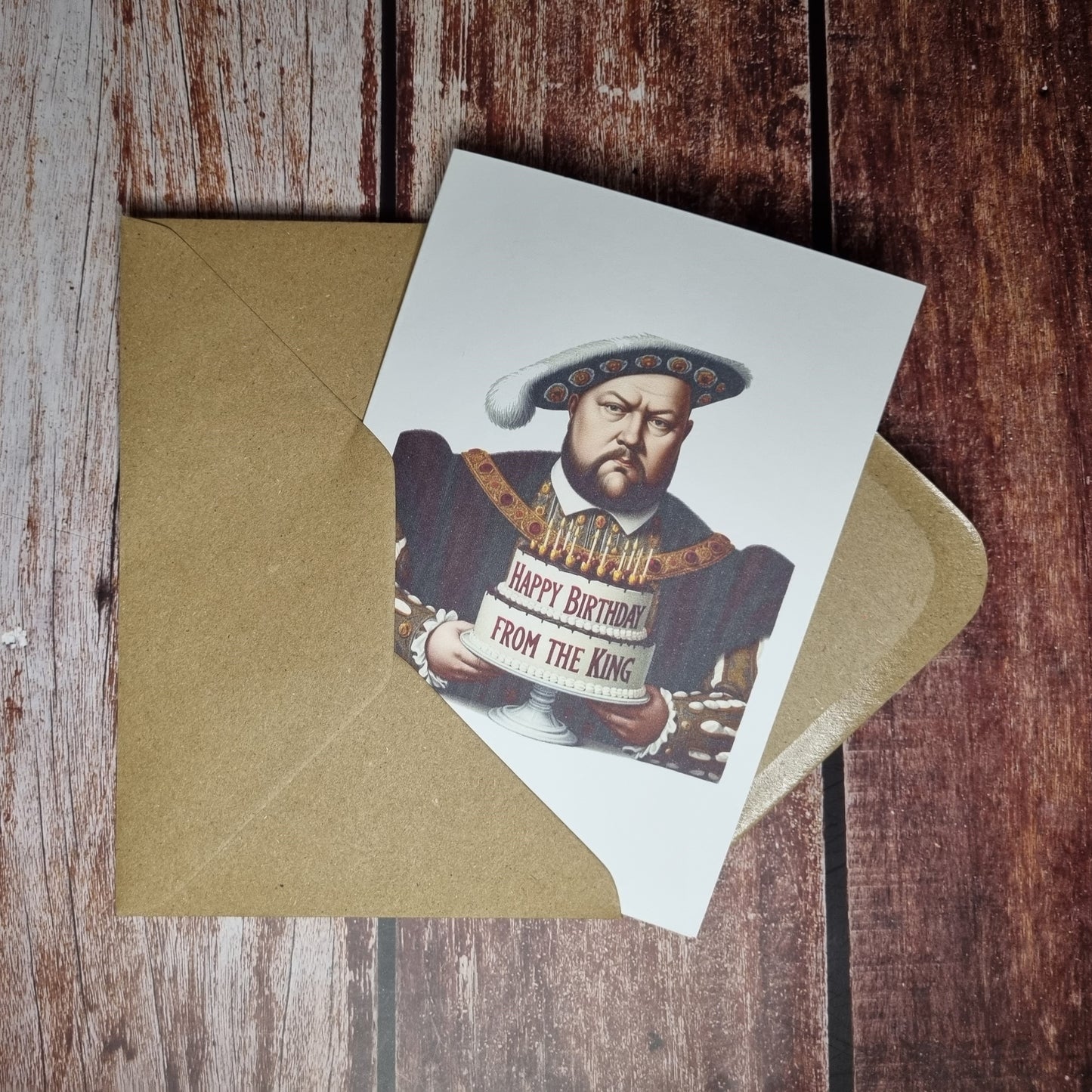 Henry VIII - Happy Birthday Card