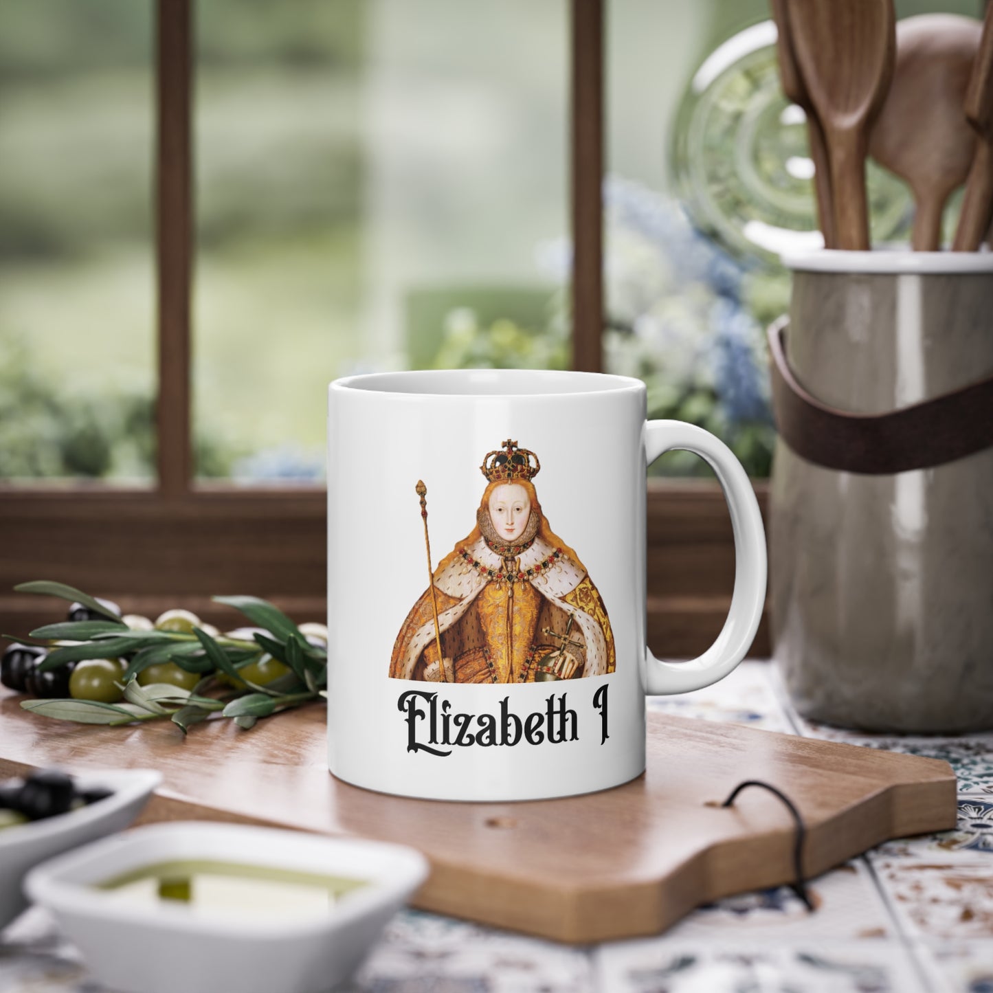 Elizabeth I Portrait Mug