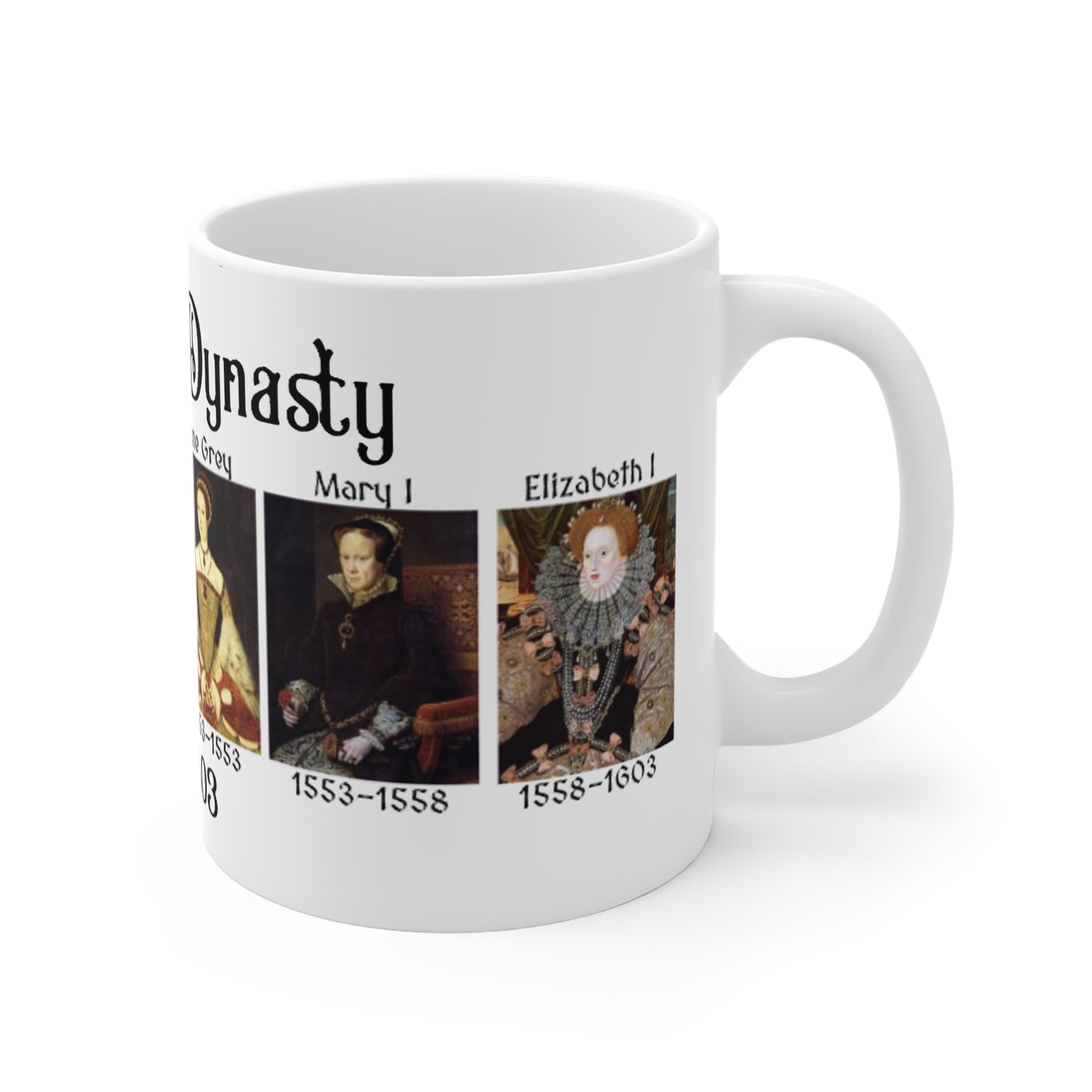 Tudor Dynasty Coffee Mug — Complete Tudor History Gift for History Lovers