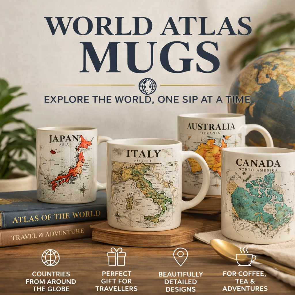 World Atlas Mugs