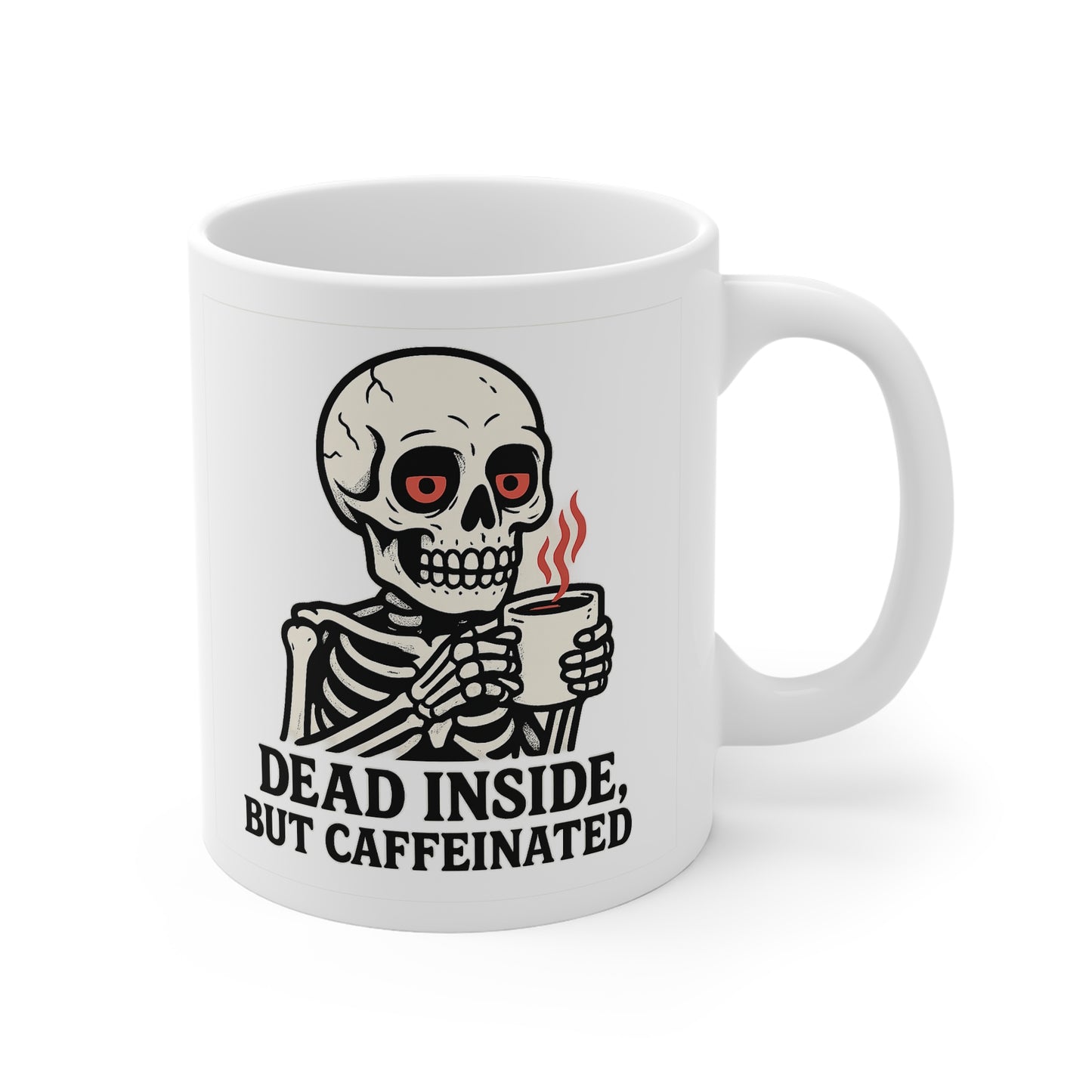 Skeleton Coffee Mug, Halloween Gift