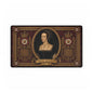 Anne Boleyn desk mat shown flat, 23.6 x 13.8 inch mouse pad