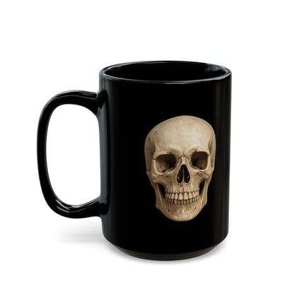 Black Skull Coffee Mug