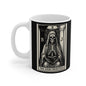 The High Priestess Skeleton, Tarot Card Mug