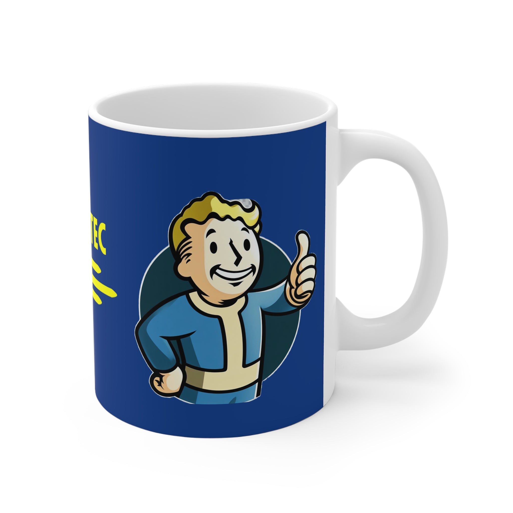 Pip Boy Coffee Mug — Retro Fallout Gift for Gamers & Vault