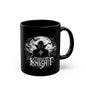 Endless Knight Logo Black Mug — Gothic Gift for Dark Aesthetic Fans