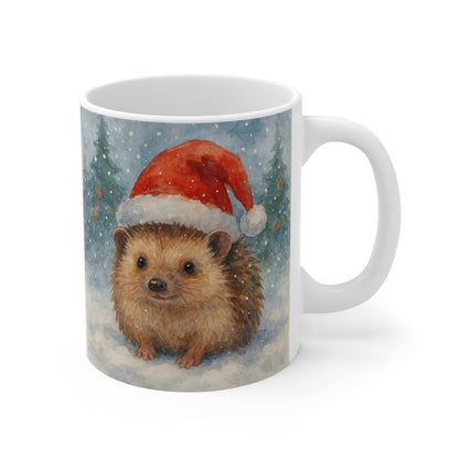 Christmas Hedgehog Mug