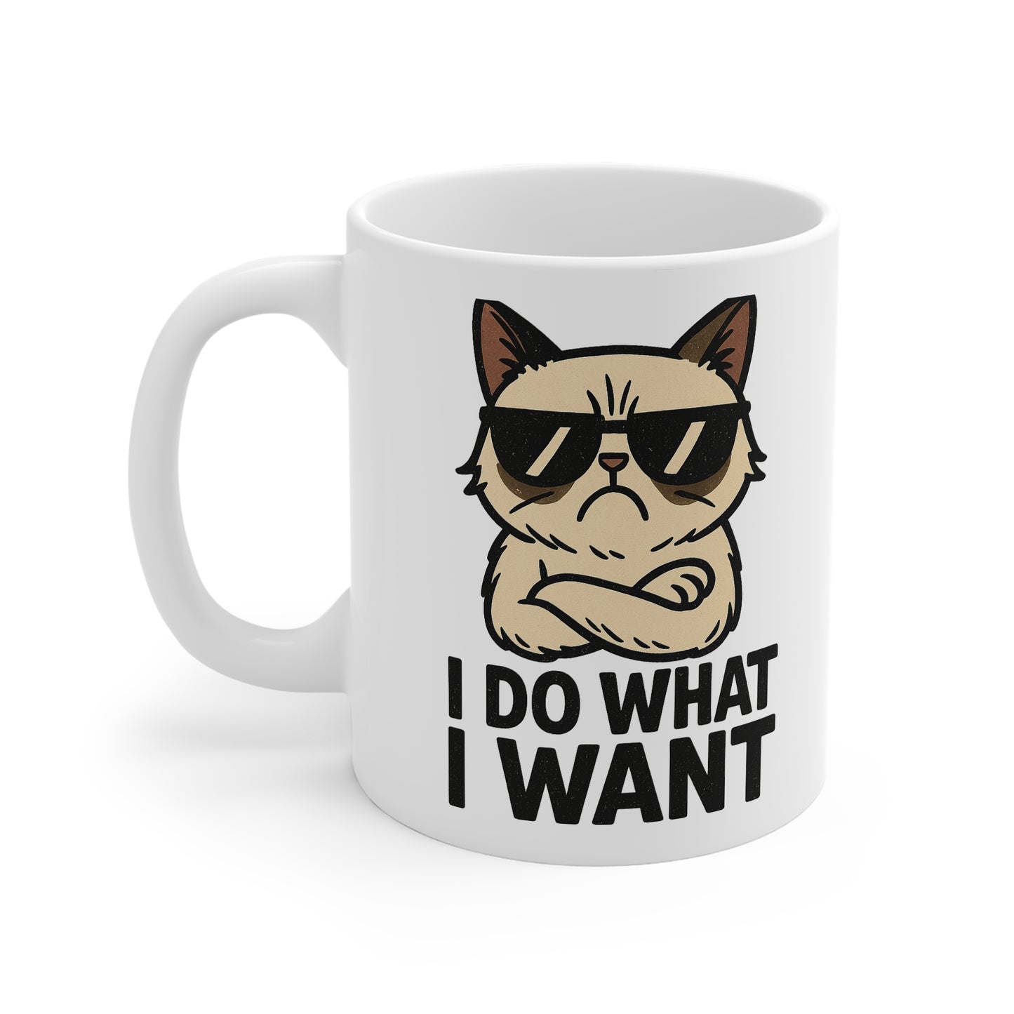 Funny Cat Coffee Mug