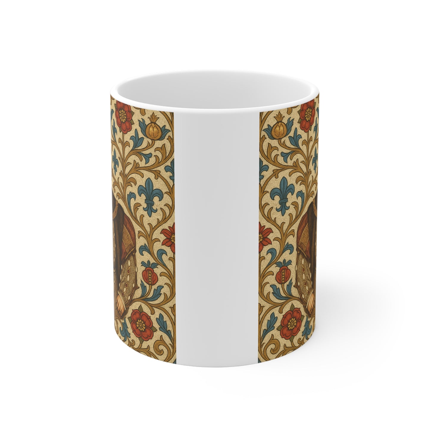 Henry VIII Tudor Rose Pattern Mug
