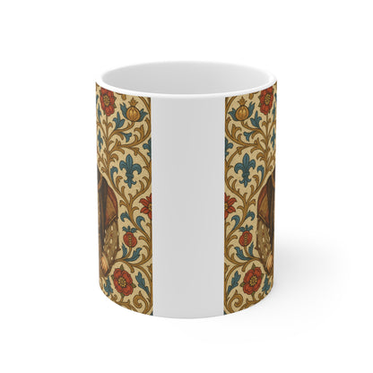 Henry VIII Tudor Rose Pattern Mug