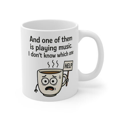 "My Brain Has Too Many Tabs Open" Mug