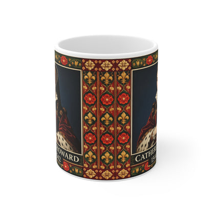 Catherine Howard Portrait Mug — Tudor History Gift for History Lovers