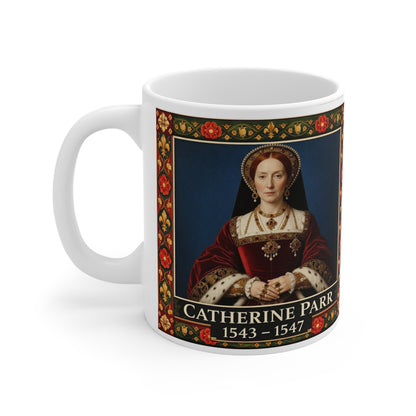 Catherine Parr Portrait Mug — Tudor History Gift for History Lovers