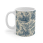 Fox Themed: Toile de Jouy Coffee Mug