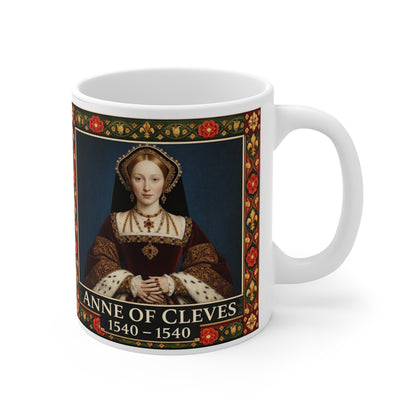 Anne of Cleves Portrait Mug — Tudor History Gift for History Lovers