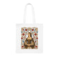 Anne Boleyn portrait tote bag in cotton, Tudor history gift