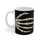 Skeleton Hands Coffee Mug