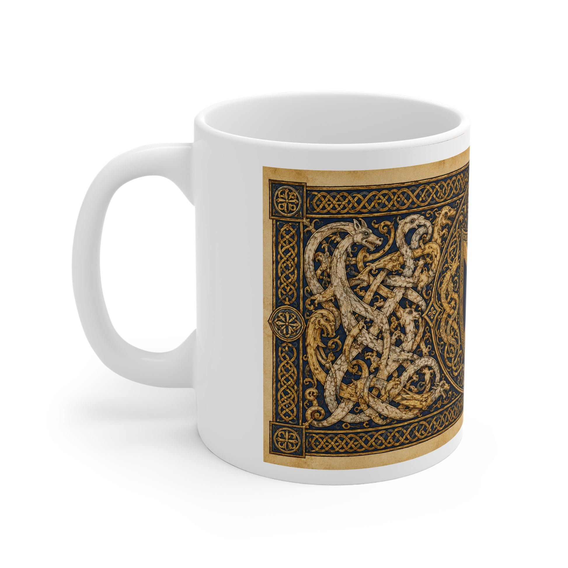 Kingdom of Mercia Mug — Anglo-Saxon Heraldic History Gift