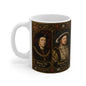 Tudor Monarchs Portrait Mug — Henry VII to Elizabeth I, Tudor History Gift