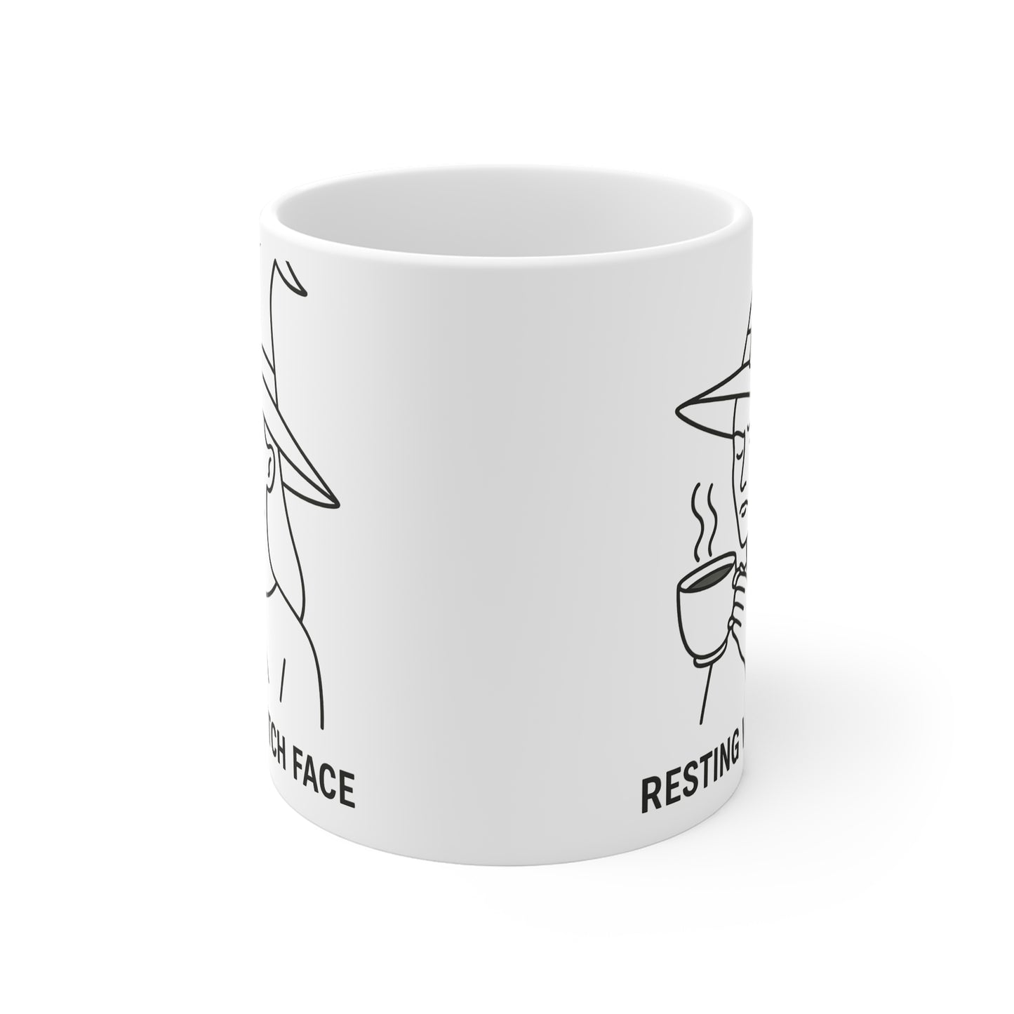 Resting Witch Face Coffee Mug