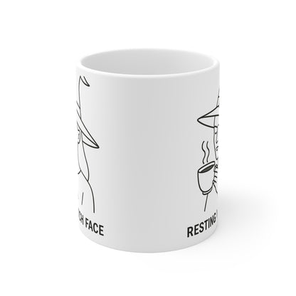 Resting Witch Face Coffee Mug