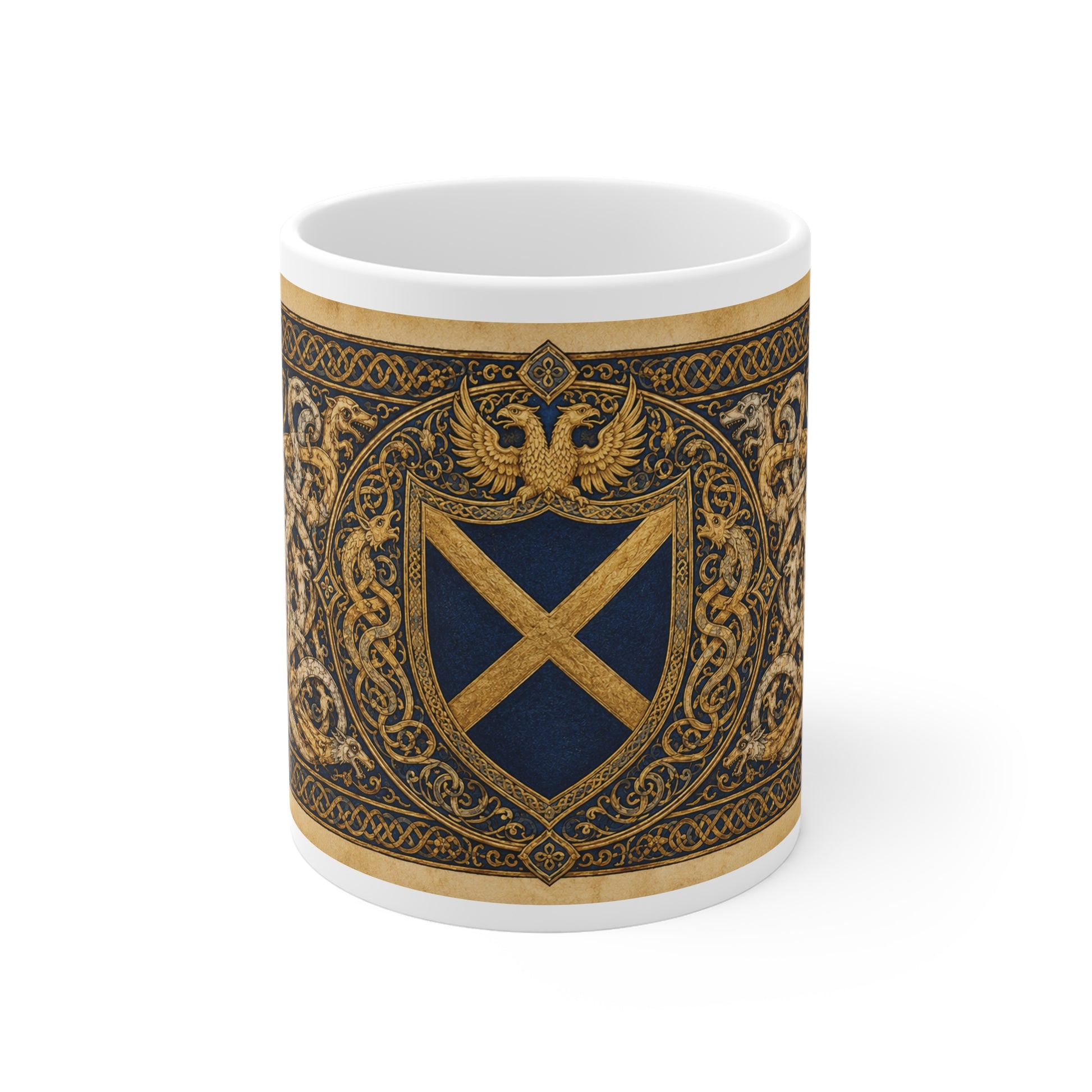 Kingdom of Mercia Mug — Anglo-Saxon Heraldic History Gift