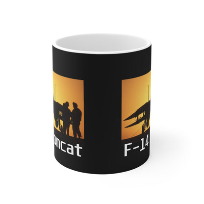 F-14 Tomcat Sunset Coffee Mug