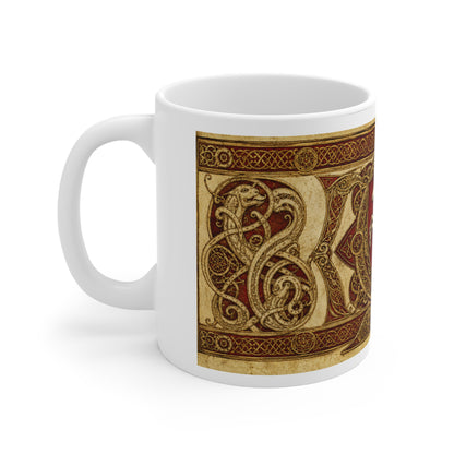 Kingdom of Kent Mug — Anglo-Saxon Heraldic History Gift
