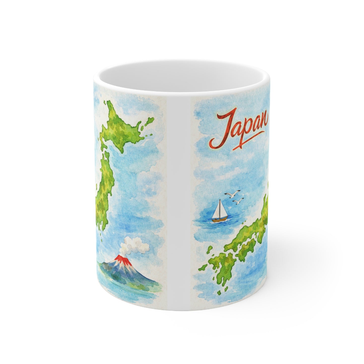 Japan Atlas Mug — Travel Gift for Japan Lovers & Expats