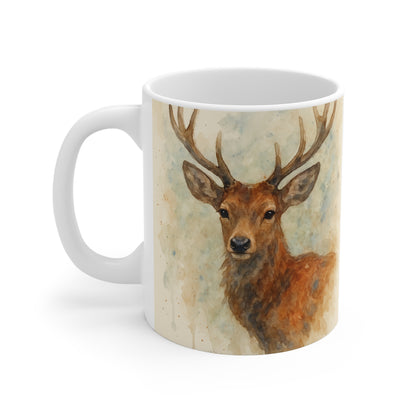 Rustic Deer Mug