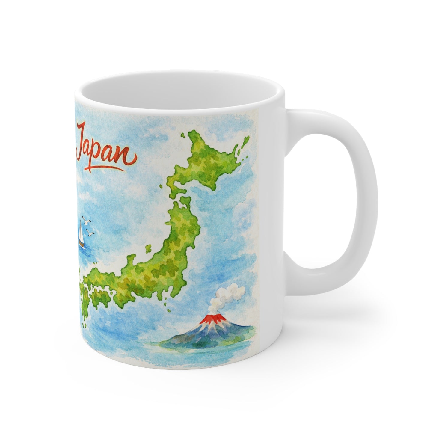 Japan Atlas Mug — Travel Gift for Japan Lovers & Expats