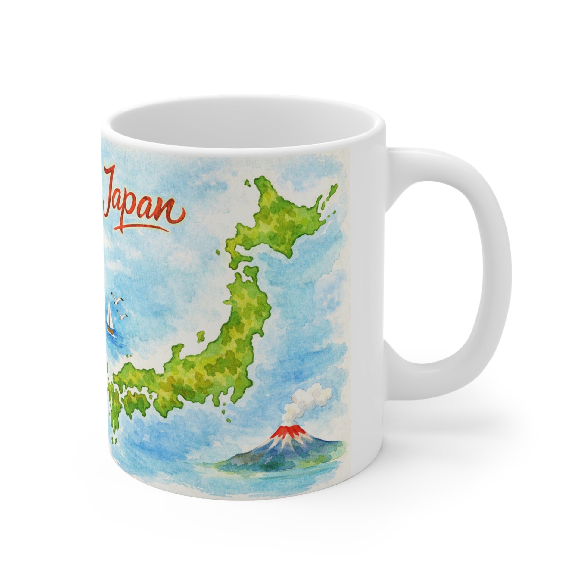 Japan Atlas Mug — Travel Gift for Japan Lovers & Expats