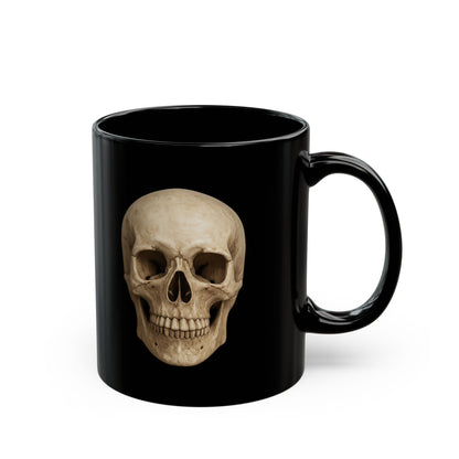 Black Skull Coffee Mug
