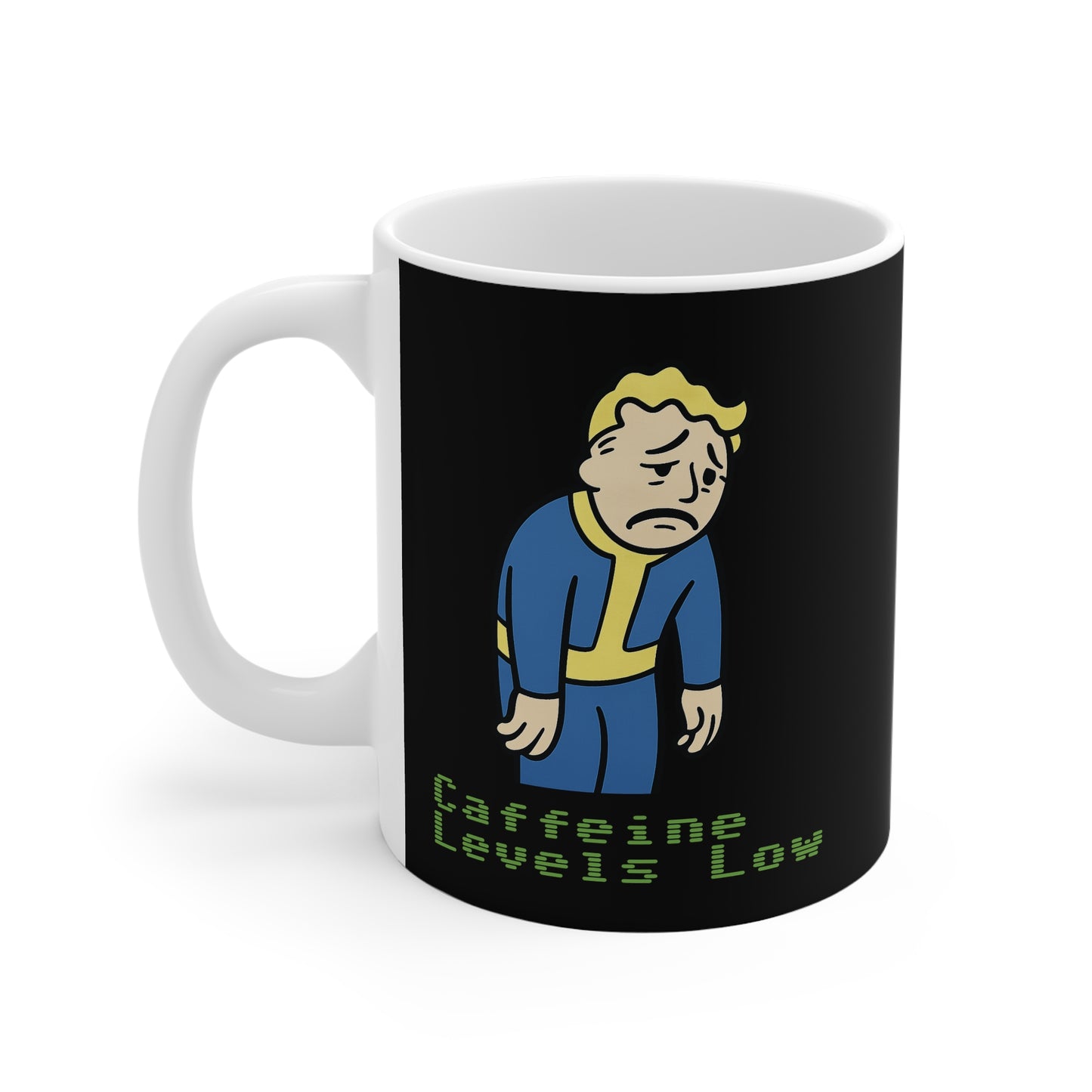 Fallout - Caffeine Levels Low Coffee Mug