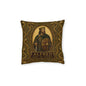 Alfred the Great Saxon King Cushion — Regal History Gift Throw Pillow