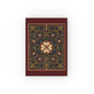 Tudor Rose Hardback Journal — Vintage Pattern Notebook for History Lovers