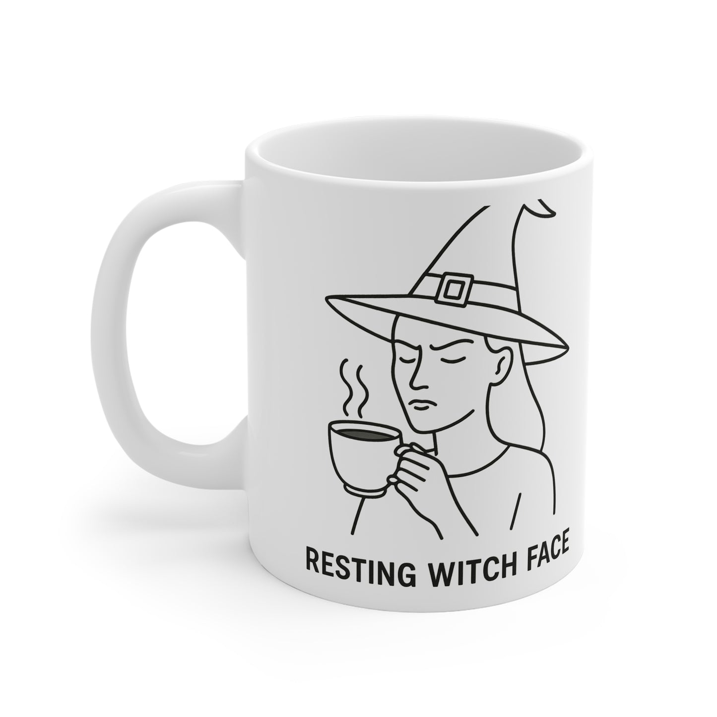 Resting Witch Face Coffee Mug
