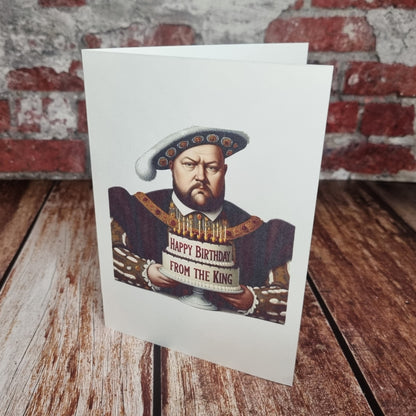 Henry VIII - Happy Birthday Card