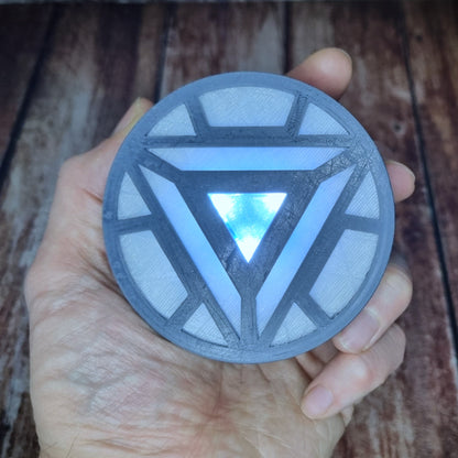 Wearable Triangle Arc Reactor - Tony Stark Cosplay Accessory