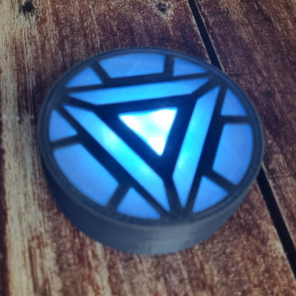 Wearable Triangle Arc Reactor - Tony Stark Cosplay Accessory