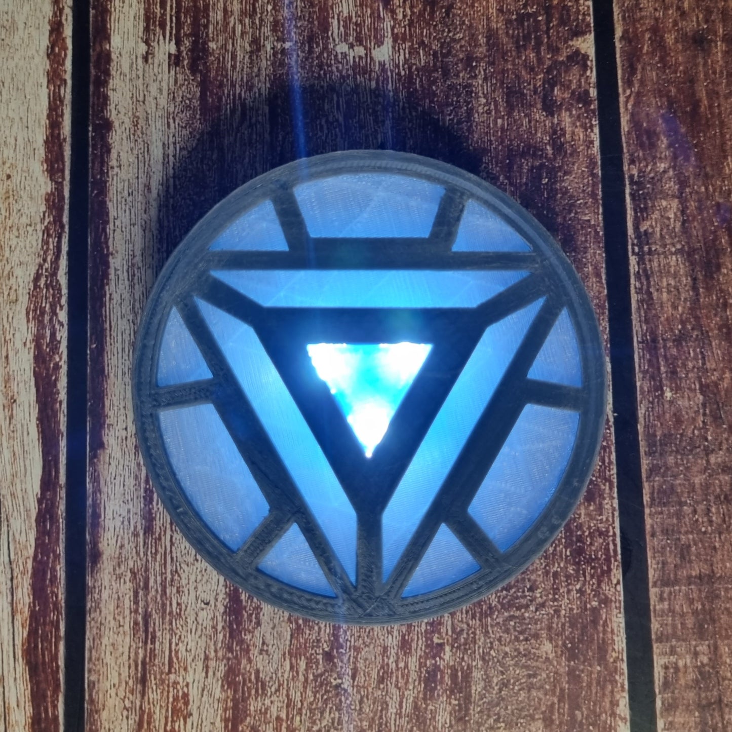 Wearable Triangle Arc Reactor - Tony Stark Cosplay Accessory