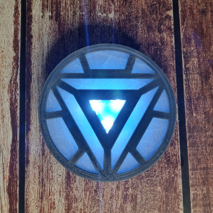 Wearable Triangle Arc Reactor - Tony Stark Cosplay Accessory