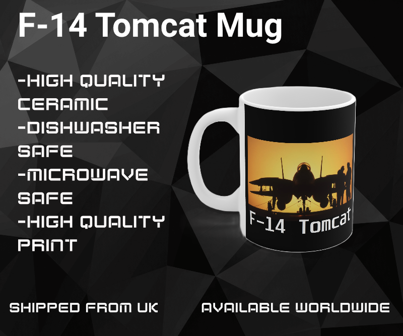 F-14 Tomcat Sunset Coffee Mug