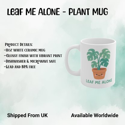 Cute Plant Lover's Coffee Mug