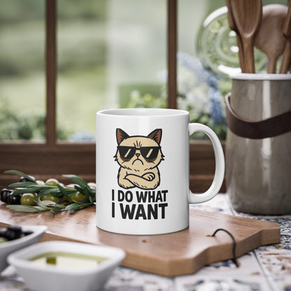 Funny Cat Coffee Mug
