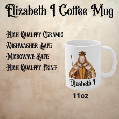 Elizabeth I Portrait Mug