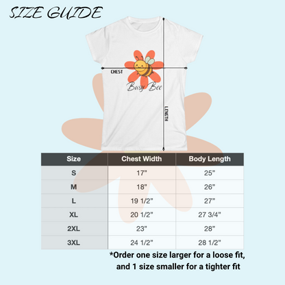 Busy Bee Women's Short Sleeved T-Shirt