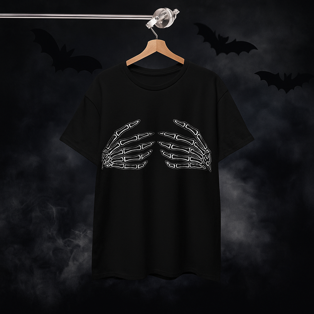 Skeleton Hands T-Shirt - Unisex
